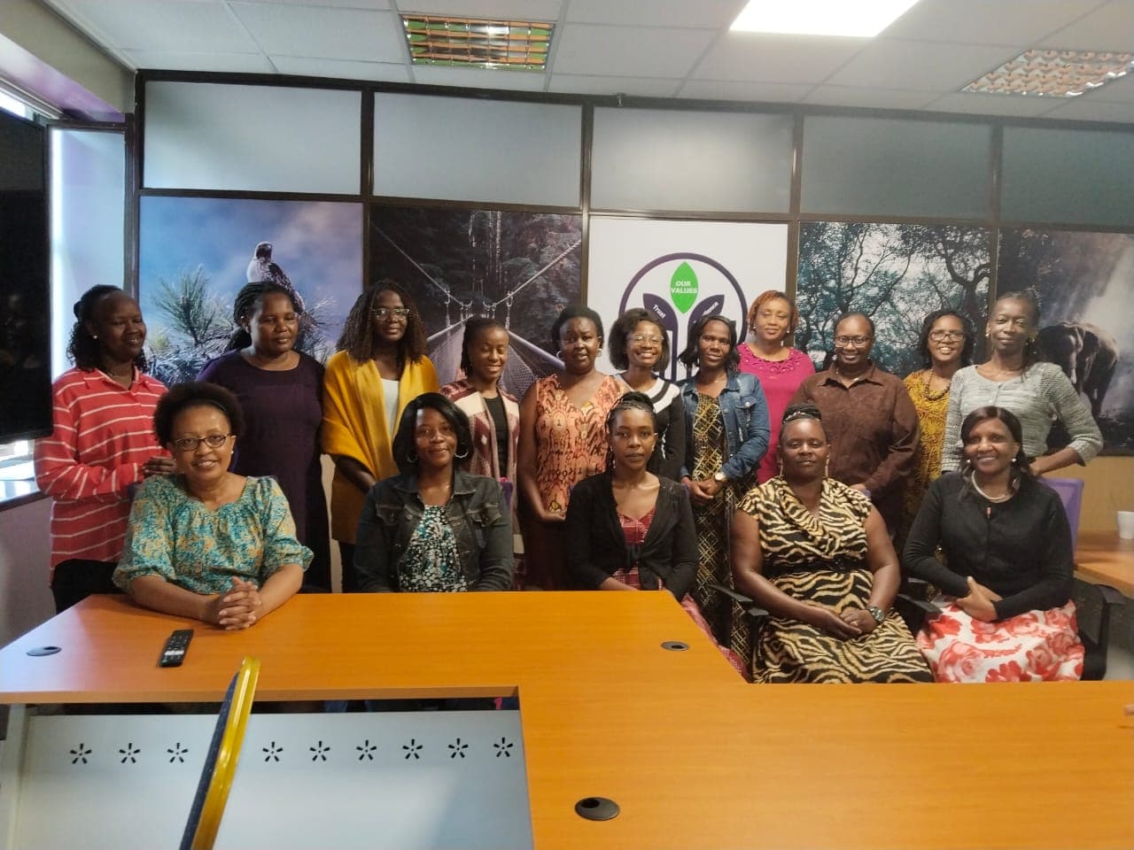 Speaker presenting at a WiM workshop